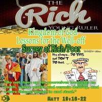 Kingdom of God Lessons for the Well-off and Comfortable – Part 2 – What NOT To-do