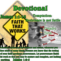 James 1:1-18: Temptation – Resistance is not futile, it is expected!